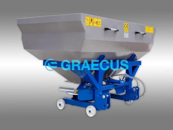 Двудискова торачка 1200 л. с хидравлично дозиране