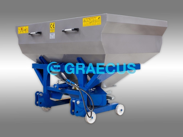 Двудискова торачка 1200 л. с хидравлично дозиране