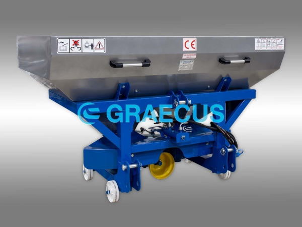 Двудискова торачка 800 л. с хидравлично дозиране