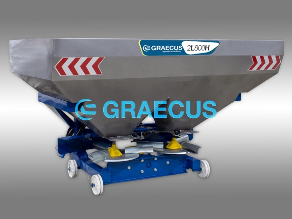 Двудискова торачка 800 л. с хидравлично дозиране