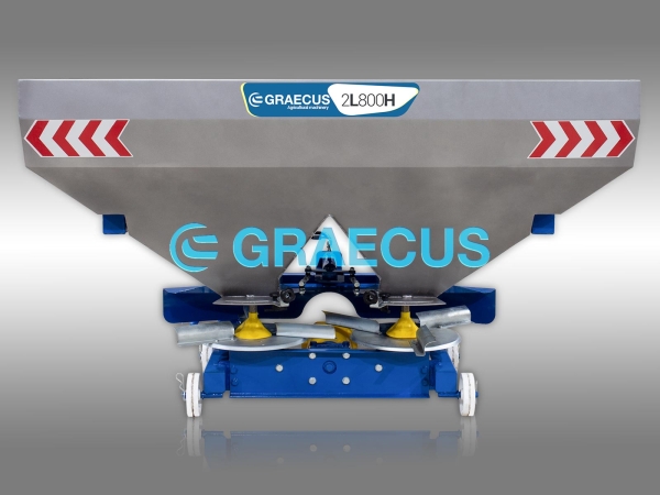 Двудискова торачка 800 л. с хидравлично дозиране