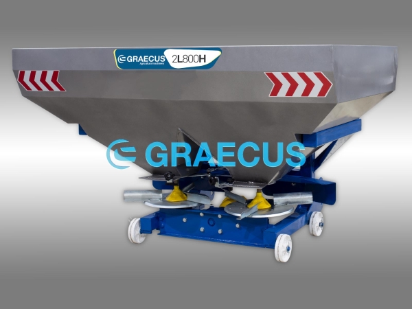 Двудискова торачка 800 л. с хидравлично дозиране