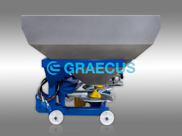 Двудискова торачка 800 л. с хидравлично дозиране