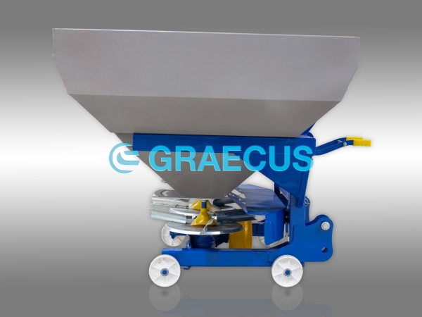 Двудискова торачка 800 л. с механично дозиране