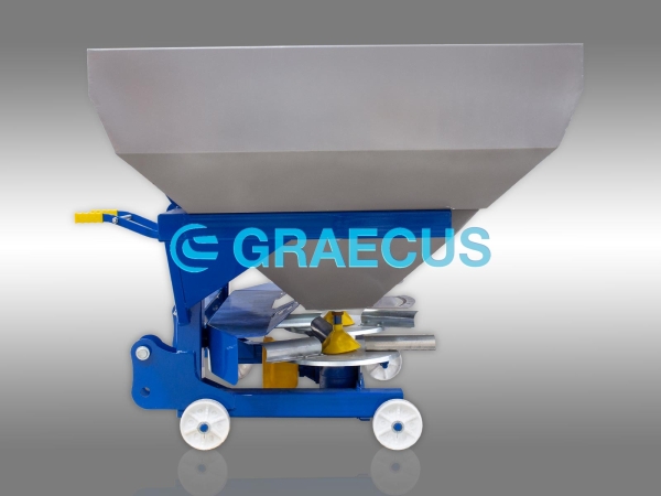 Двудискова торачка 800 л. с механично дозиране