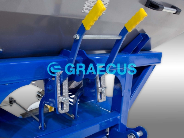 Двудискова торачка 800 л. с механично дозиране