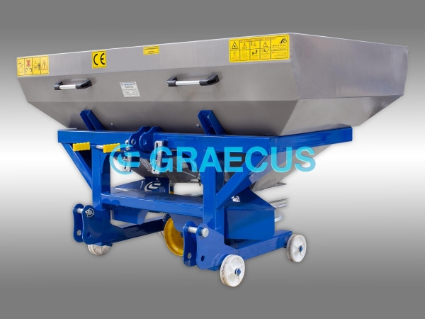 Двудискова торачка 800 л. с механично дозиране