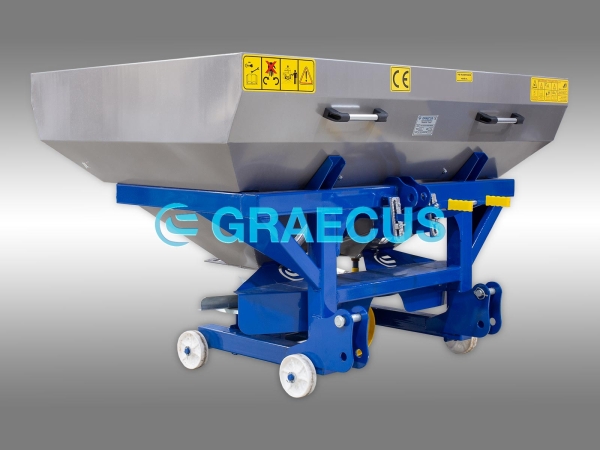 Двудискова торачка 800 л. с механично дозиране