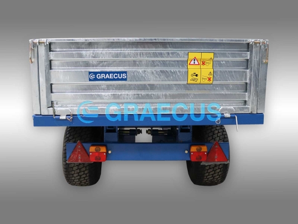 Самосвално ремарке 2500кг.