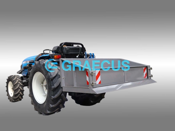 Навесен кош за трактор – серия KM