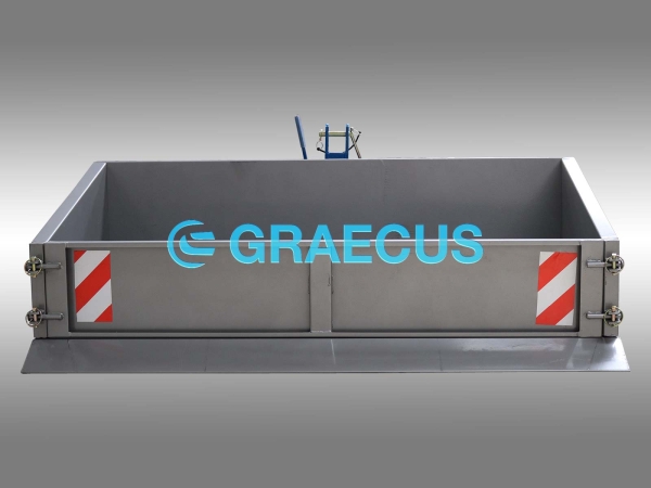 Навесен кош за трактор – серия KM