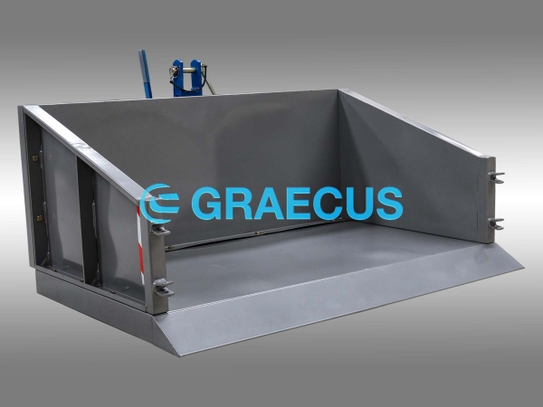 Навесен кош за трактор – серия KM