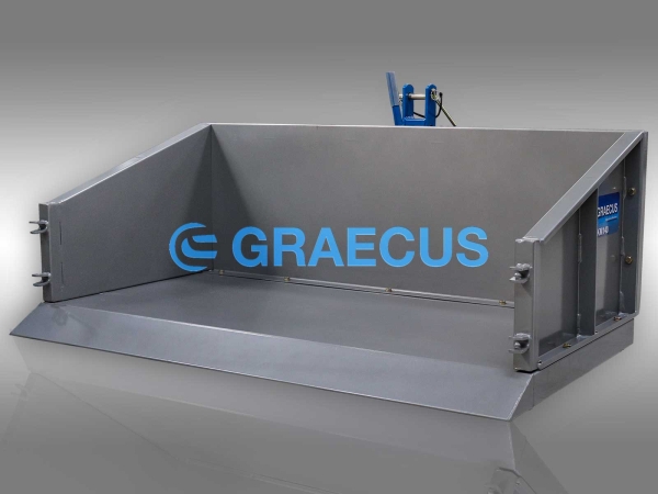 Навесен кош за трактор – серия KM